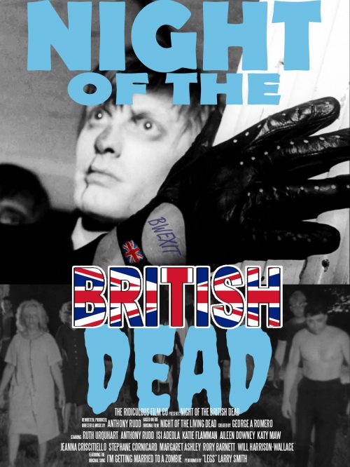 Night of the British Dead Poster with credits